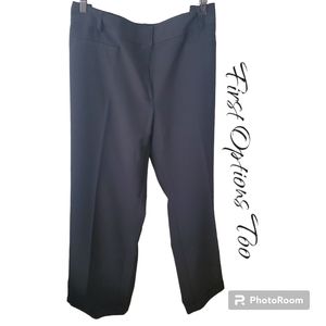 First Options Too black cuffed dress pants